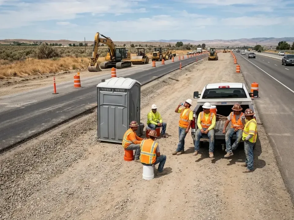 highway-road-construction-crew-007 — frequently asked questions, Porta Potty and Restroom Rentals in Murray, UT